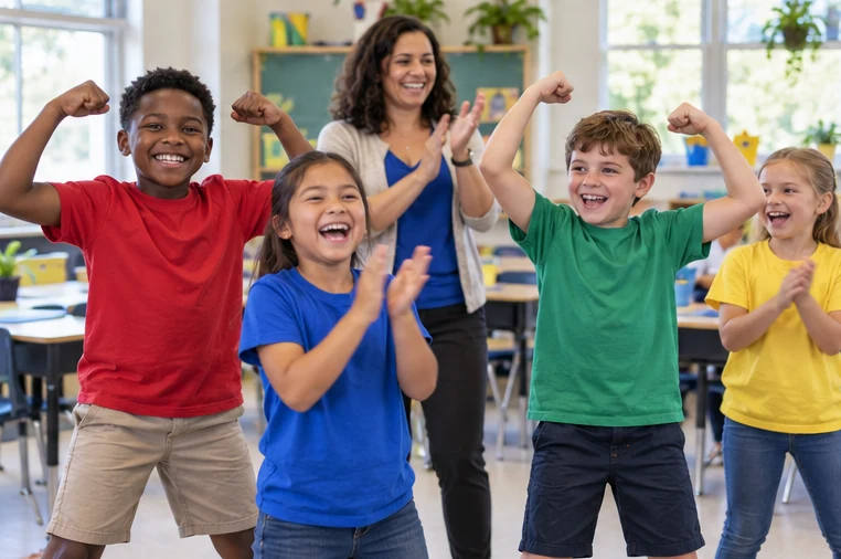 School Colors Day classroom activity