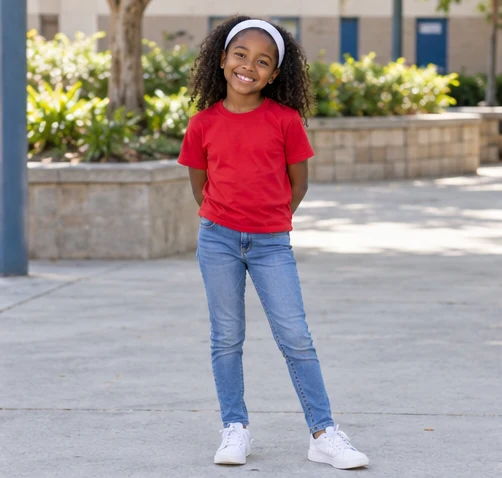 Red & White School Spirit Outfit