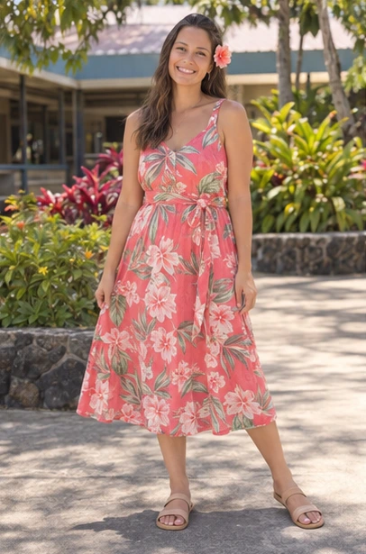 Floral Summer Dress for Teachers