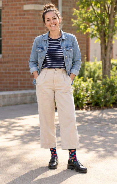 Mismatch Day Outfit for Teachers