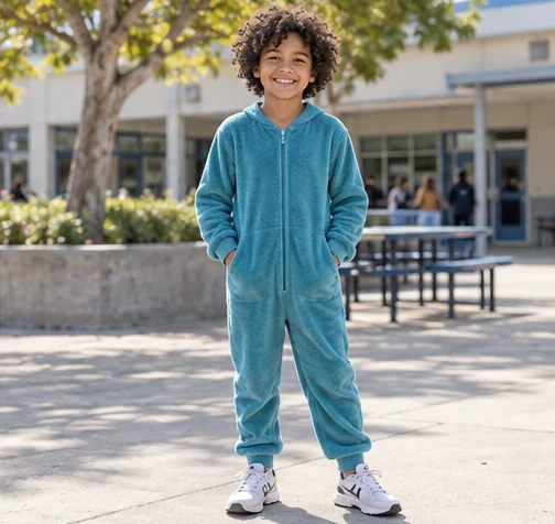 Cozy Onesie Pajama Outfit