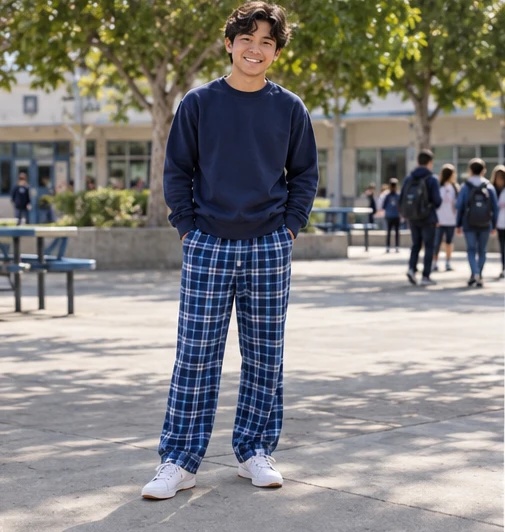 Casual Pajama Day Outfit for Teens