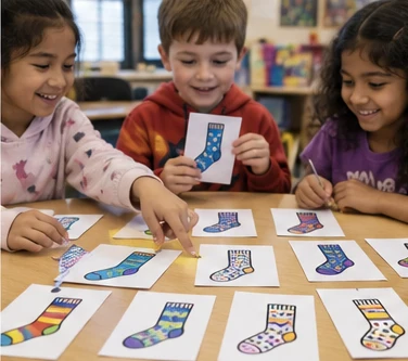 Wacky Sock Day classroom activity