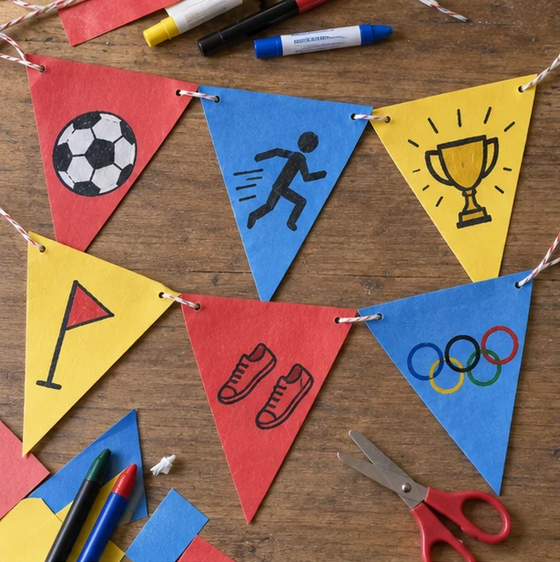 Paper Team Pennant