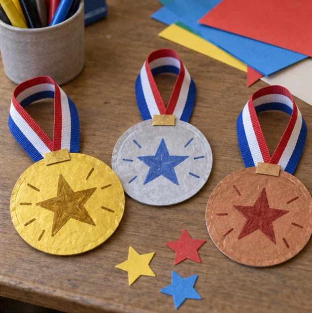 Paper Sports Medal