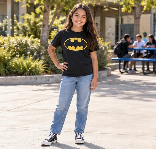 Batman Logo Shirt Outfit