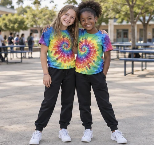 Matching Tie-Dye Outfits