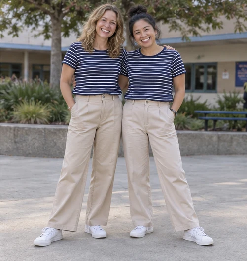 Matching Teacher & Staff Outfits
