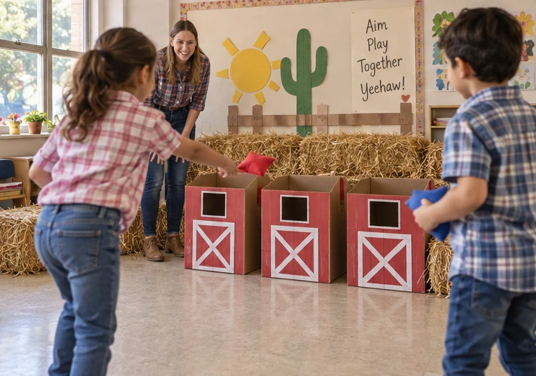 Play Beanbag Barn Toss